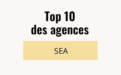 Top 10 des meilleures agences SEA