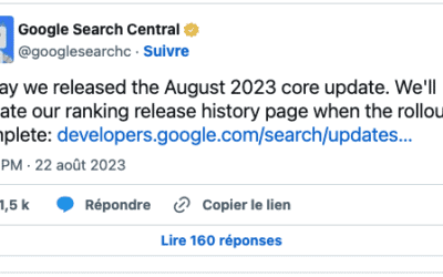 Google core update – Définition, impacts et opportunités